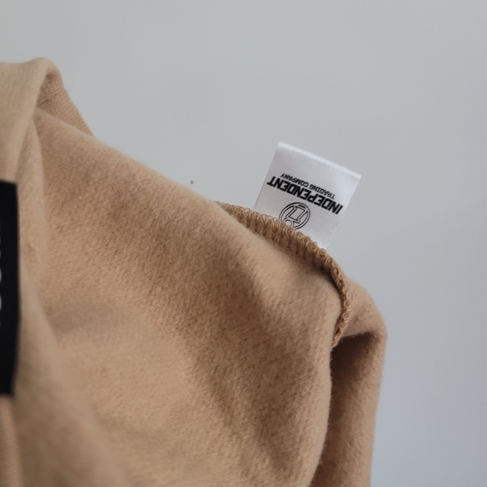 Crooked 3XL Tan Katie Porter's White Board Energy Crewneck Pullover Sweatshirt - Picture 6 of 6